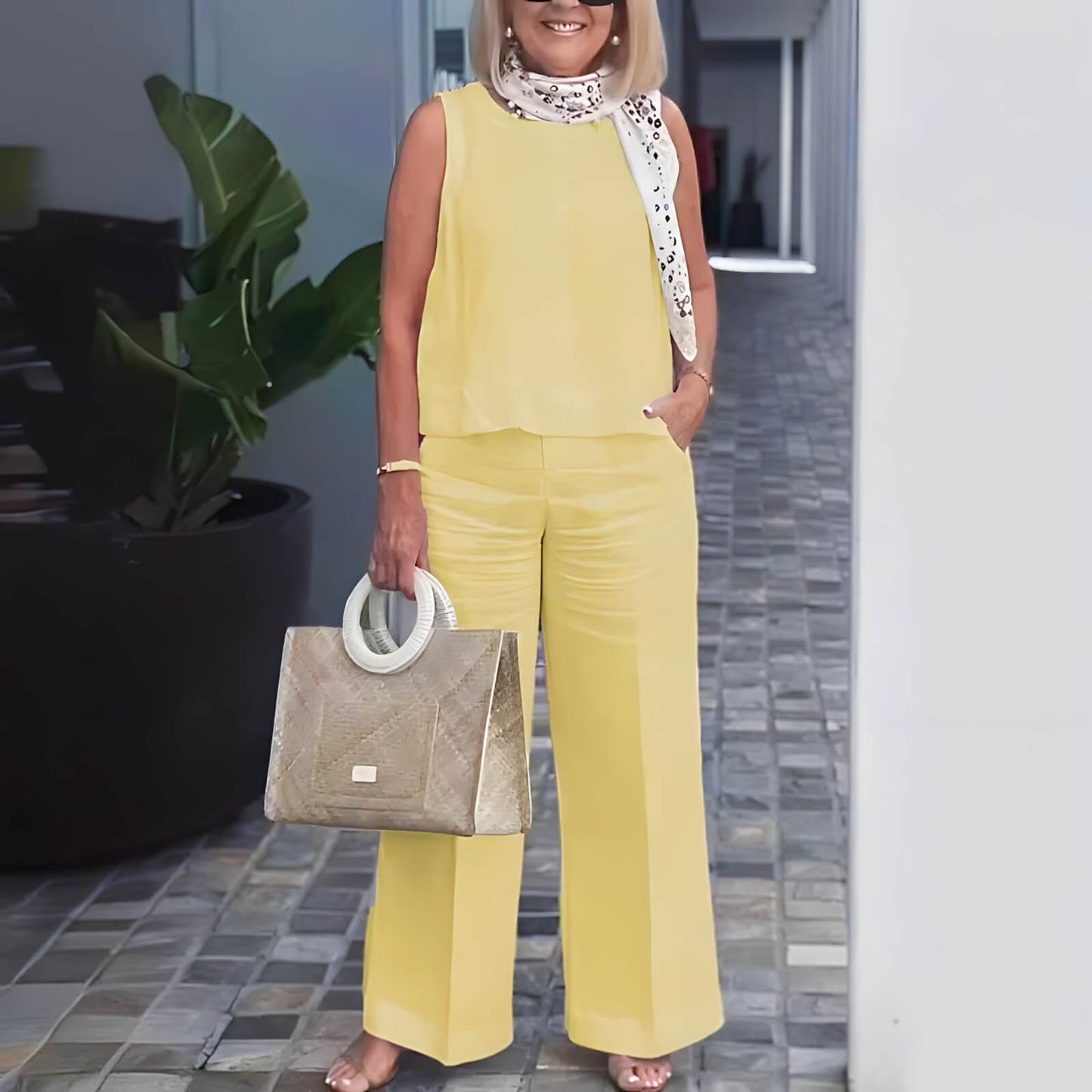 Ensemble Solène Élégance Décontractée et Confort Absolu